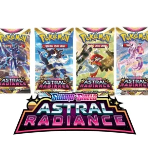 Pokémon Astral Radiance 4 boosterpacks