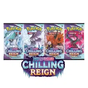 Pokémon Chilling Reign 4 boosterpacks