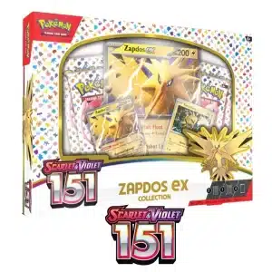 Pokémon 151 Zapdos ex Box