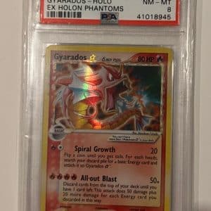 Gyarados Gold Star δ Delta Species (HP 102) PSA 8