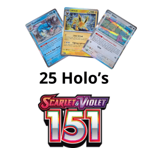 25 verschillende 151 Holo's